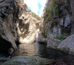 cascade canyon du Llech